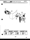 AIR HANDLING PARTS Diagram and Parts List for AR18NS8E1  Frigidaire Air Conditioner