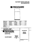 COVER Diagram and Parts List for FPGS18TAL1  Frigidaire Refrigerator
