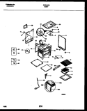 BODY PARTS Diagram and Parts List for GPG34BNL6  Frigidaire Range