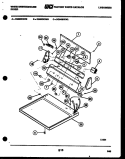 CONSOLE AND CONTROL PARTS Diagram and Parts List for DG650KXH2  Frigidaire Dryer