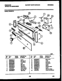 Part Location Diagram of 154067301 Frigidaire PANEL-CONTROL