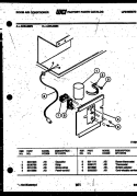 ELECTRICAL PARTS Diagram and Parts List for A06LE2E3  Frigidaire Air Conditioner