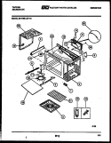WRAPPER AND BODY PARTS Diagram and Parts List for 56-4788-10-15  Tappan Microwave