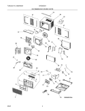 REPLACEMENT PARTS Diagram and Parts List for GAS255Q2A1  Gibson Air Conditioner