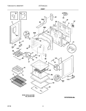 Part Location Diagram of 316580284 Frigidaire HARNESS