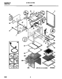 BODY Diagram and Parts List for 30-4982-00-05  Tappan Range