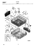 Part Location Diagram of 5304506508 Frigidaire Tine Bracket