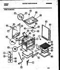 CONTROL PANEL Diagram and Parts List for 56-4851-10-04  Tappan Microwave