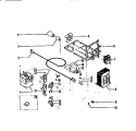 POWER CONTROL Diagram and Parts List for 56-4884-10-01  Tappan Microwave