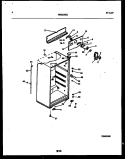 Part Location Diagram of 5303272493 Frigidaire LABEL-FAN COVER