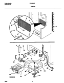 SYSTEM Diagram and Parts List for FFU20G9FW0  Frigidaire Freezer