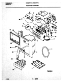 ICE & WATER DISPENSER Diagram and Parts List for MRS22WHBD1  Frigidaire Refrigerator
