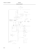 WIRING SCHEMATIC Diagram and Parts List for FRS6L9EFSS7  Frigidaire Refrigerator