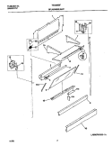 SPLASHER Diagram and Parts List for TEO356BFW2  Tappan Range