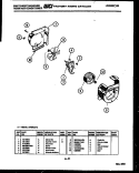 COMPRESSOR PARTS Diagram and Parts List for AL099K1A1  Frigidaire Air Conditioner