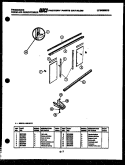 Part Location Diagram of 8007480 Frigidaire RETAINER-SIDE