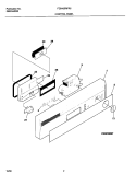 Part Location Diagram of 154368206 Frigidaire PANEL