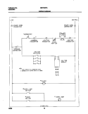 WIRING DIAGRAM Diagram and Parts List for MGF303PGDA  Frigidaire Range
