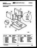 SYSTEM PARTS Diagram and Parts List for AR14NS8F1  Frigidaire Air Conditioner