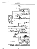 WIRING DIAGRAM Diagram and Parts List for FRS22ZRFW1  Frigidaire Refrigerator