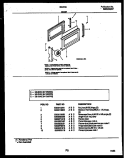 Part Location Diagram of 5303203116 Frigidaire COVER