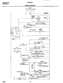 WIRING SCHEMATIC Diagram and Parts List for FRS22ZGHD0  Frigidaire Refrigerator