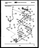 BURNER, MANIFOLD AND GAS CONTROL Diagram and Parts List for 30-7989-00-02  Tappan Range