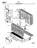 Part Location Diagram of 5303286164 Frigidaire NUT-COMPRESSOR