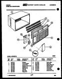 Part Location Diagram of 3017333 Frigidaire FRONT-COMPLETE