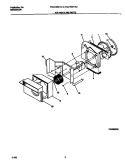 AIR HANDLING PARTS Diagram and Parts List for FAC103G1A1  Frigidaire Air Conditioner
