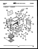 BODY PARTS Diagram and Parts List for REG36CAL5  Frigidaire Range