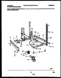 POWER DRY AND MOTOR PARTS Diagram and Parts List for MDR231RBR0  Frigidaire Dishwasher