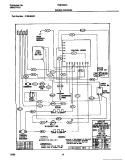 WIRING DIAGRAM Diagram and Parts List for FEB789CCTB  Frigidaire Wall Oven