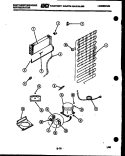 SYSTEM AND AUTOMATIC DEFROST PARTS Diagram and Parts List for RT164HLH0  Frigidaire Refrigerator