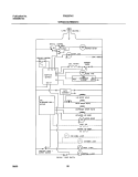 WIRING SCHEMATIC Diagram and Parts List for FRS23F4CQ2  Frigidaire Refrigerator