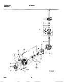 WASHER - DRIVE Diagram and Parts List for MLCE52RCS0  Tappan Washer