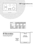 COVER Diagram and Parts List for GLEC36S8CBB  Frigidaire Cooktop