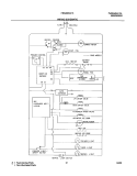 WIRING SCHEMATIC Diagram and Parts List for FRS26R4AQ5  Frigidaire Refrigerator