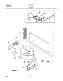 SYSTEM Diagram and Parts List for FFC15C3AW1  Frigidaire Freezer