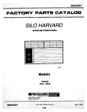 COVER Diagram and Parts List for 7HA702  Frigidaire Air Conditioner