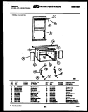 CABINET AND INSTALLATION PARTS Diagram and Parts List for GAS18EP2K1  Gibson Air Conditioner