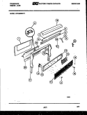 Part Location Diagram of 5303210968 Frigidaire TRIM