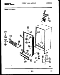 CABINET PARTS Diagram and Parts List for FFU17M6AW2  Frigidaire Freezer
