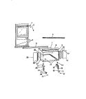 CABINET WINDOW MOUNTING (`DD` CABIN Diagram and Parts List for A13MUD2  Frigidaire Air Conditioner