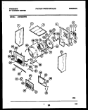 CABINET AND COMPONENT PARTS Diagram and Parts List for LCE702AWW2  Frigidaire Washer Dryer Combo