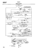 WIRING DIAGRAM Diagram and Parts List for FRS26ZPHD1  Frigidaire Refrigerator