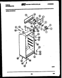 Part Location Diagram of 5303001664 Frigidaire COVER-UPPER HINGE