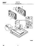 COMPRESSOR PARTS Diagram and Parts List for WAC051T7Z2B  Frigidaire Air Conditioner