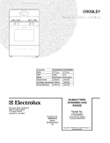 COVER Diagram and Parts List for CRG3480IQQB  Crosley Range