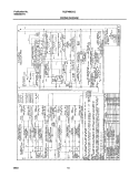 WIRING DIAGRAM Diagram and Parts List for PLEF489CCC  Frigidaire Range